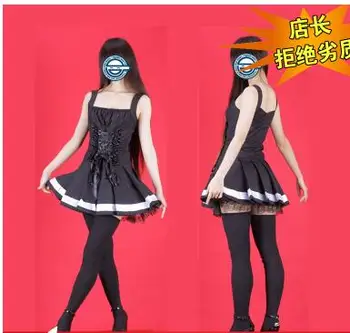 Death Note Misa Amane Ādas Imitācijas Kleita Sexy Vienādu Cosplay Kostīmi kleita