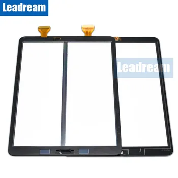 10PCS Sākotnējā Touch Screen Digitizer Stikla Lēcas ar Lenti par Samsung Galaxy Tab 10.1 T580 T585 bezmaksas DHL