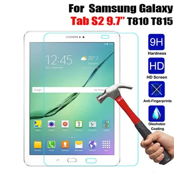 Premium Rūdīts Stikls Priekš Samsung Galaxy Tab S2 9.7 SM-T810 T813 T815 T819 9.7