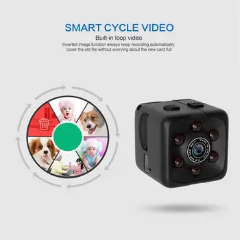 SQ11 Mini Kamera 720-1080 Sensora Darbības Kamera Nakts Redzamības Videokameru Kustību DVR Mikro Kameru, Sporta DV Video Mazu Cam