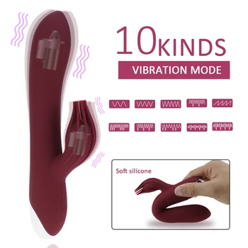 2020 Modernizētas G Spot Trušu Vibrators, Dildo 10 Jaudīga Vibrācija Klitora Stimulators Sieviešu Masturbator Pieaugušo Seksa Rotaļlietas Sievietēm