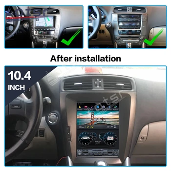 128GB Tesla Android Auto Radio Multimediju Atskaņotāju Lexus ES 2006. - 2012.gadam Auto Stereo, GPS Navigācijas Headunit DSP Carplay 4G SIM
