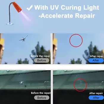 Auto Stiklu Remonts Instruments, kas Uzstādīts Ērts Šķidro Lukturu Pulēšana. Anti-scratch Lukturis Atjaunot Vējstikla Komplekts Reparatie Auto 2020