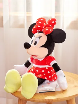 Oriģināls Disney Mickey Mouse Minnie Donald Duck Daisy Dumjš Plutons Dzīvnieku Pildījumu Plīša Rotaļlietas Lelle Dzimšanas Dienas Dāvana Bērniem Meitene