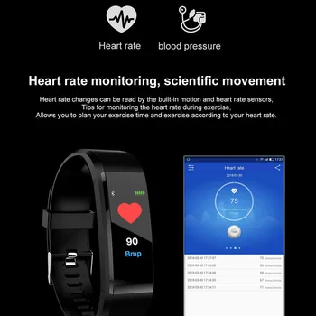 DFOTIM Jaunu Smart Skatīties Sieviešu Sirds ritma Monitors asinsspiediens Fitnesa Tracker Smartwatch Sporta Skatīties Uz IOS, Android +KĀRBA 2019