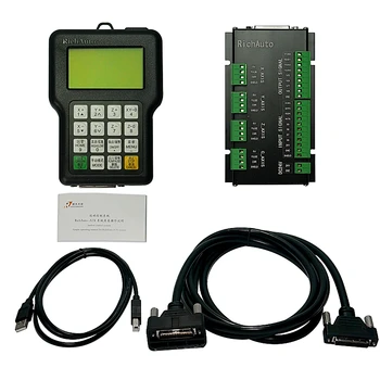 CNC Kontrolieris RichAuto DSP A11 A11S 3 Asi, USB Kontrolieris Tālvadības kontroles sistēmu, lai CNC Router Mašīna Kontroles Sistēma