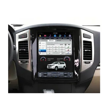 12inch auto multimedia android 7.1 auto gps navigācijas 2+32G Tesla ekrāna Mitsubishi Pajero 4 V97 V93 Shogun 2006. - 2018.g.