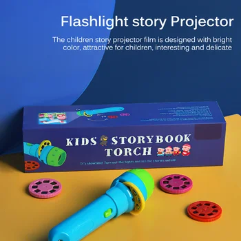 Bērniem Stāstu Projektoru Kaleidoskops Nakts Gaisma Līdz Bērnu Rotaļlietām, Lampas Bērni Mācības Izglītības Rotaļlietas, 8-Stāsti Gaismas Filmu Disku