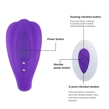 Maksts Nepieredzējis Vibrators 10 Ātrumu Vibrācijas Orālā Seksa Iesūkšanas Burvju Nūjiņu Klitora Anālais Stimulators Seksa Rotaļlietas Pāris Masturbācija