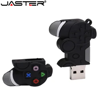 JASTER Karikatūra 64GB gudrs Gamepad Creative USB Flash Drive 4GB 8GB 16GB 32GB Pendrive USB 2.0 Usb stick