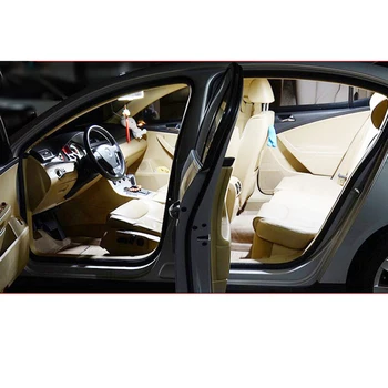 4 x Bez Kļūdām Balts Interjers LED Gaismas Pakete Komplekts Mitsubishi Lioncel Outlander Pajero Piederumi Lasījumā Durvju Lampas
