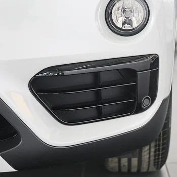 BMW X1 F48 2016-2019 ABS, Priekšējie Miglas lukturi, Lampas Plakstiņa Sloksnes Vāciņš Melns, Automašīnu Piederumu komplekts, 2gab