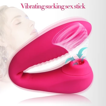10 Režīmiem G-spot Klitora Nepieredzējis vibromasseur Uzlādējams Silikona Maksts Sūcējs Licking Vibratori ūdensizturīgs Seksa Rotaļlietas Sievietēm