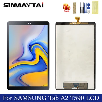 LCD displejs Priekš Samsung Galaxy Tab A2 T590 T595 SM-T595 SM-T590 10.5