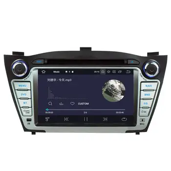 Android 10.0 Auto Multimediju Atskaņotājs, GPS 2Din Par Hyundai/IX35/TUCSON 2009-Canbus Auto Radio stereo Atskaņotājs, galvu vienība bez maksas kartē