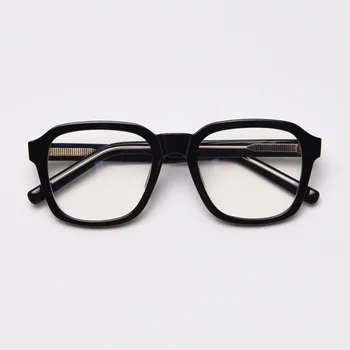 TR90 Laukumā Brilles Rāmis Vīriešu, Sieviešu Vintage Pārredzamu Skaidrs, Brilles Optiskās Tuvredzība Brilles Briļļu Rāmji Brilles