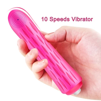 10 Ātrumiem G Spot Dildo Trušu Vibrators Sievietēm Sieviešu Maksts Klitora Massager Seksa Rotaļlietu sievieti Pieaugušo Erotiska Seksa Produkti