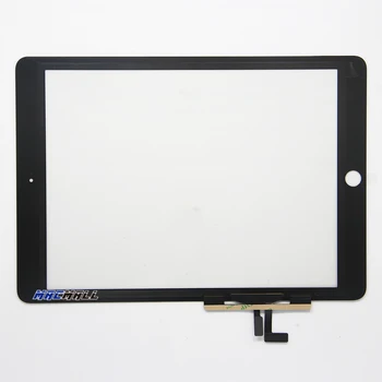 Jaunā iPad Gaisa 1. iPad 5 A1474 A1475 Nomaiņa Touch Screen Stikla bez Home Pogu, Melna Balta