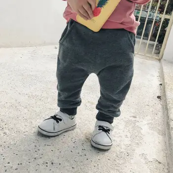2019 Zīdainis, Zīdainis, Mazulis Baby Boy Bikses Lielu Muti Monster Drukāt Bikses Apakšā Bikses, Kokvilnas