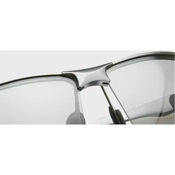 MINCL/2020 Oriģinālu Zīmolu Objektīvs Photochromic Polarizētās Saulesbrilles, Vīriešu Braukšanas Dienas un Nakts Redzamības Brilles, Saules Brilles FML