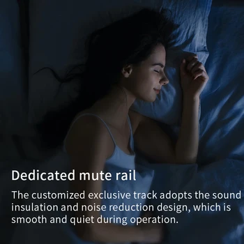 Aqara Smart Auto elektriskās Aizkari Mehānisko ZigBee un Aizkaru Dzelzceļa Sliežu Iestatīt Pielāgotu Atbalstu Xiaomi Mi Mājās Apple HomeKit