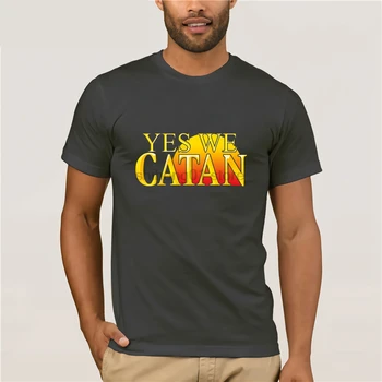 Catan T Krekls JĀ, MĒS CATAN Settlers Of Catan T-Krekls Cilvēks ar Īsām Piedurknēm Tee Kreklu Smieklīgi Modes XXX Kokvilnas Drukāt Tshirt