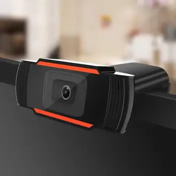 360 grādu grozāms 2.0 HD Webcam 1080P USB Kameras Video Ierakstīšana Web Kamera ar Mikrofonu, Lai PC Dators