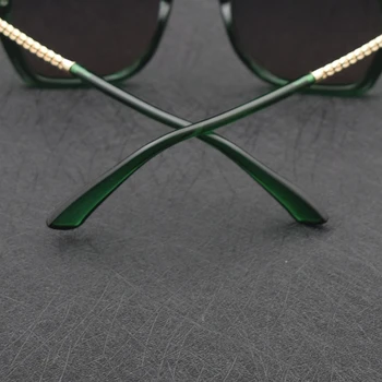TUZENGYONG Luksusa klases Sieviešu Modes Saulesbrilles Laukumā Dāmas Polarizētas Saules Brilles Zīmola Dizainere Lielgabarīta Sieviešu oculos gafas