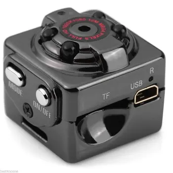 Mini Cam WIFI Kameru SQ8 PILNA Nakts Redzamības Ūdensizturīgs Apvalks, CMOS Sensors Ieraksti Videokameras DV maza kamera