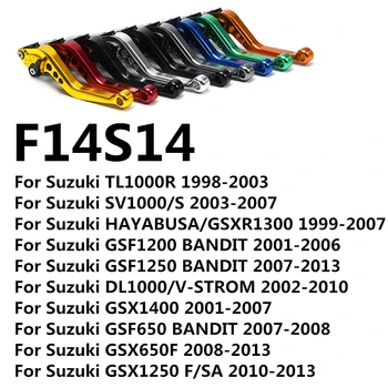 Par Suzuki HAYABUSA/GSXR1300 GSX 650F 1250 F/SA 1400 GSF 650 1200 1250 CNC Long&Īsā Regulētājs Bremžu Sajūga Sviras, D25