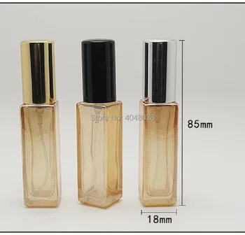 Smidzināšanas Pudele 10 ML Smaržas Pulverizators Kvadrātveida Stikla Parfum Smaržas Pudele Tukša Pudelīte Kosmētikas Uzpildāmas Smaržas 30ML Pudele 3ML