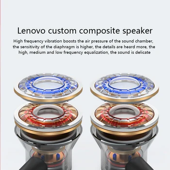 Lenovo HE05 Bezvadu Bluetooth Austiņas, IPX5 Ūdensizturīgs Sporta Austiņas Magnētisko Austiņas ar Mic Trokšņa Slāpēšanas Austiņas
