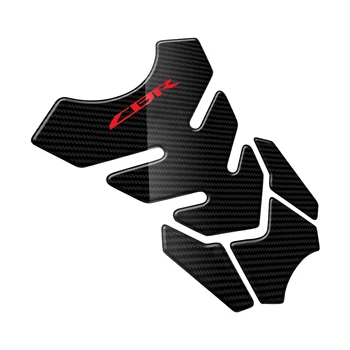 CBR Motociklu Uzlīmes Tvertne Pad Aizsargs Decal Uzlīmes Lietā Honda CBR 400 600 900 1000 RR 1100XX Tankpad 3D Oglekļa Izskatās