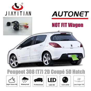 JIAYITIAN Atpakaļskata Kamera priekš Peugeot 308 T7 2D Coupe Cabriolet/3D, 5D Hečbeks/Rezerves Kameras/CCD/Night Vision/License Plate