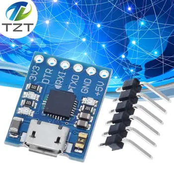 10PCS/DAUDZ CJMCU CP2102 MICRO USB uz UART TTL Modulis 6Pin Sērijas UART Pārveidotājs STC Aizstāt FT232 JAUNS arduino