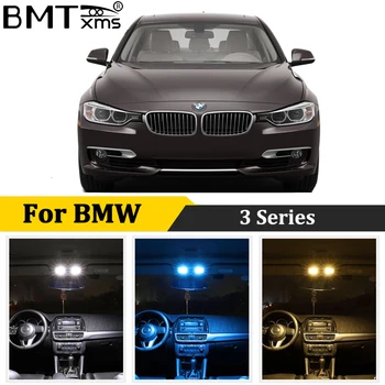 BMTxms BMW 3 Series E36 E46 E90 E91 E92 E93 1990-2013 Canbus Auto LED Interjera Dome Kartes Bagāžnieka Vieglo Automobiļu Apgaismojums