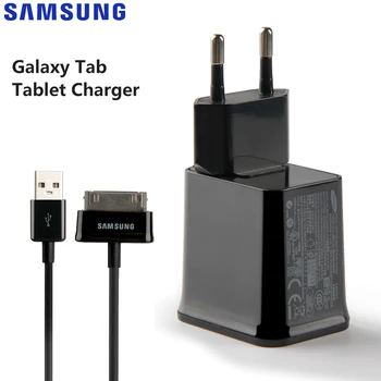 Sākotnējā Adaptīvā Tablete Fast Charger Samsung Galaxy P6800 GALAXY Tab 7.7 P6210 P7310 Note 10.1 N8010 P7510 P6200 P3100