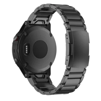 26 22mm Titāna Sakausējuma Watchband par Garmin Fenix 6X 6 Pro Skatīties Quick Release Easyfit Aproce Siksnu Fenix 5X 5 Plus 3 3HR