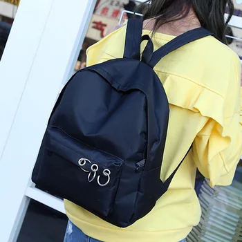 2019 Modes Sieviešu Auduma Mugursoma Skolas soma Meitene Dāmas, Pusaudži Gadījuma Ceļojuma somas Schoolbag Bagpack