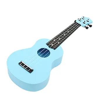 21 Collu Krāsains Akustisko havajiešu ģitāra 4 Stīgas, Maza Ģitāra Bērniem Instruments M5TC