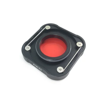 Sarkanā Trubiņa Magenta Niršanas Filtrs Aizsardzības Objektīva Nomaiņa Vāks GoPro Hero9 Black Sports Rīcības Camera Varonis 9