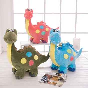 30cm trīs krāsu Filmu Dinozauru Cute karikatūra dinozauru radošo plīša rotaļlieta, bērnu dzimšanas dienas dāvana