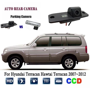 Atpakaļskata Kamera Hyundai Terracan Hawtai Terracan 2007~2012 CCD Nakts Redzamības Atpakaļgaitas Kamera/licences plat Kamera