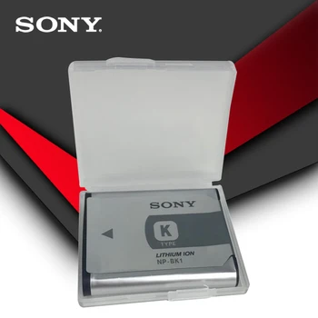 1pc/daudz Oriģinālu Sony NP-BK1 NP BK1 Fotokameras Akumulatoru DSC W190 S750 S780 S950 S980 W370 W180 DSC-W190 S750 DSC-S780 + Lādētājs