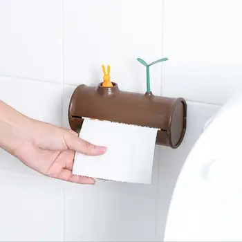 Smieklīgi Vāvere kokā caurumu tualetes papīra turētājs sienas Karājas Lipīga āķis Atkritumu maiss Uzņēmumā uzglabāšanas audu Ieguves kaste