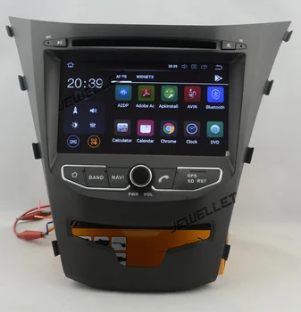 Octa core IPS ekrāns, Android 10 Car DVD GPS Navigācijas par Ssangyong Korando,New Actyon. - 2016. gada