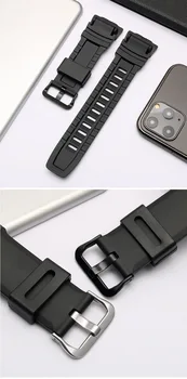 Skatīties Piederumi Joslas Casio PRG-260 / 550/250/500 PRW-3500 / 2500/5100 Silikona Lenti Strapwatch Aproce par Casio