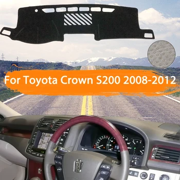 Toyota Crown Royal S200 2008 2009 2010 2011 2012 Paneļa Vāciņu Dash Mat Dashmat Izvairīties no gaismas Segtu Pad Saules Ēnā Paklāju