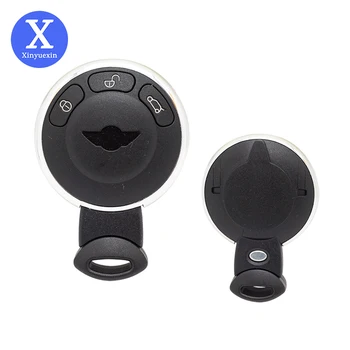 Xinyuexin 3 Pogu Smart Remote Auto Atslēgu Gadījumā, Fob, Čaulas der BMW Mini Cooper R56 R57 R58 R60, R61 Nomaiņa Keycase Nav Logotips