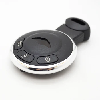 Xinyuexin 3 Pogu Smart Remote Auto Atslēgu Gadījumā, Fob, Čaulas der BMW Mini Cooper R56 R57 R58 R60, R61 Nomaiņa Keycase Nav Logotips